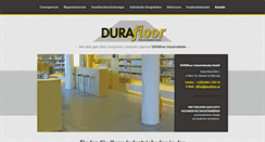 Desktop Screenshot of durafloor.at